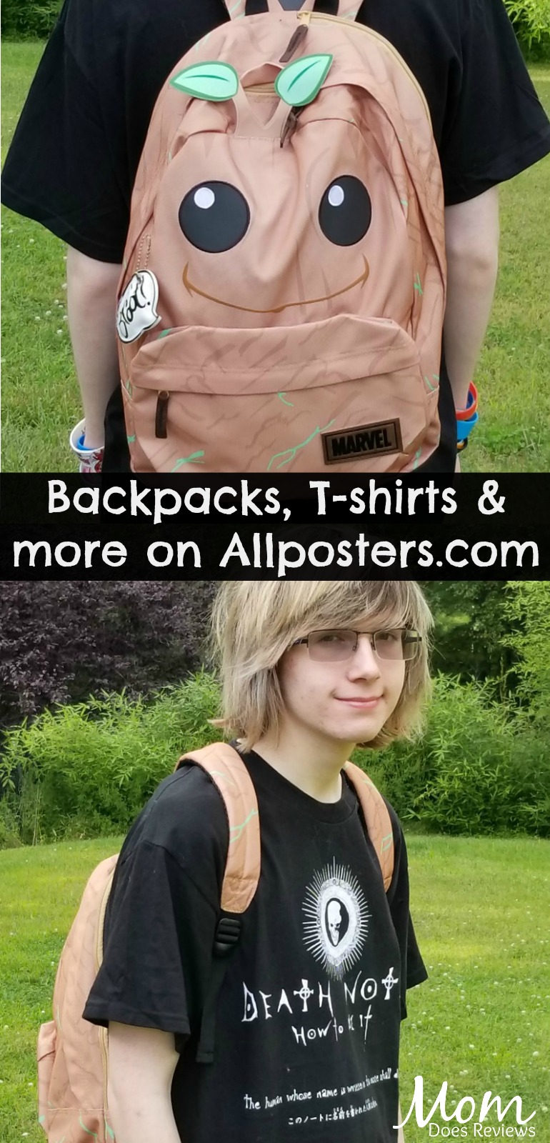 AllPosters.com has fun apparel for Back-to-School