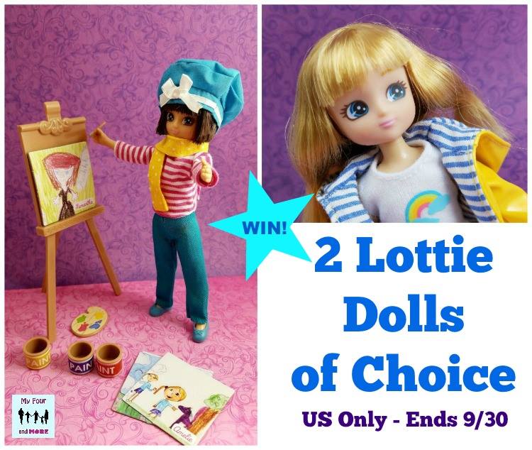 Win 2 Lottie Dolls