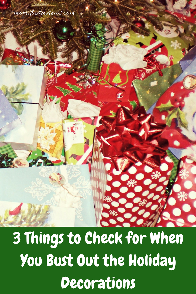 3 Things to Check for When You Bust Out the Holiday Decorations