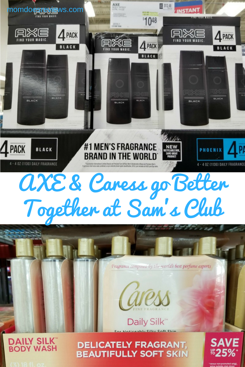 AXE & Caress Go Better together at Sam's Club