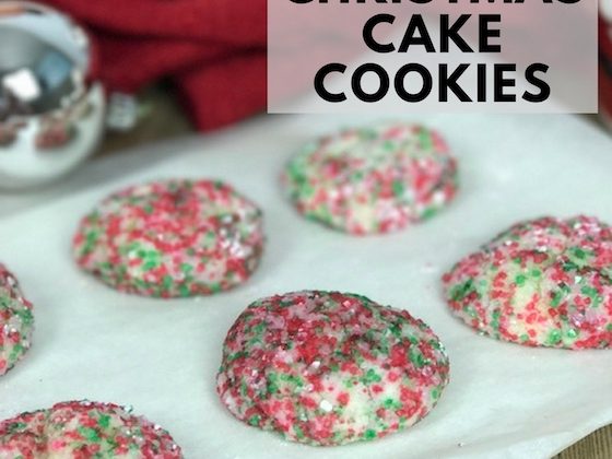 christmas cake cookies #christmassweets