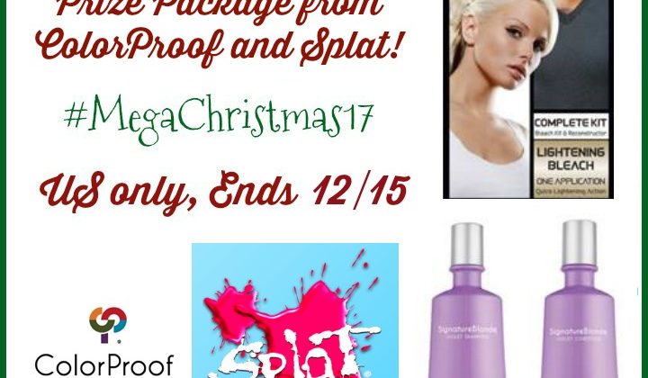 Enter to win our Holiday Hair Care Prize Package from ColorProof and Splat!