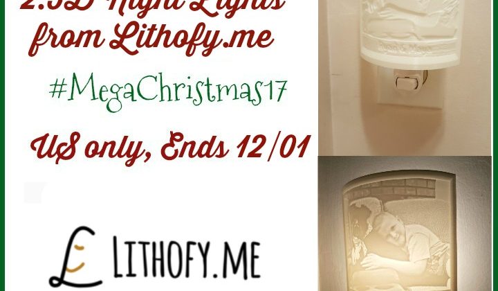#Win a 2.5D Night Light from Lithofy, Open to USA, Ends 12/01 #MegChristmas17