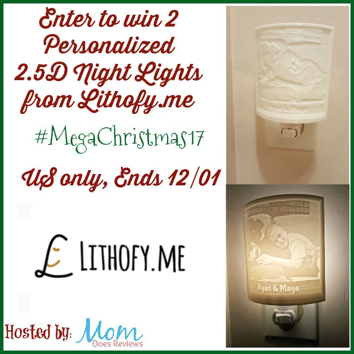 #Win a 2.5D Night Light from Lithofy, Open to USA, Ends 12/01 #MegChristmas17