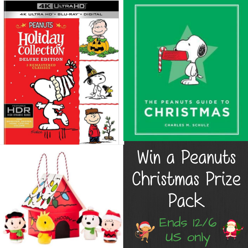 Peanuts Christmas Prize pack