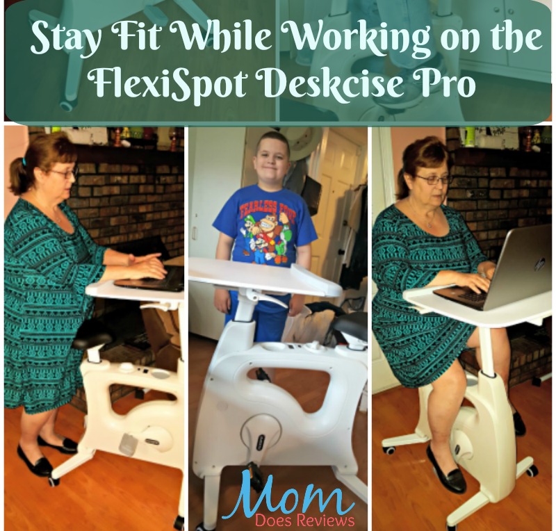 Stay Fit While Working on the FlexiSpot Deskcise Pro #MegaChristmas17