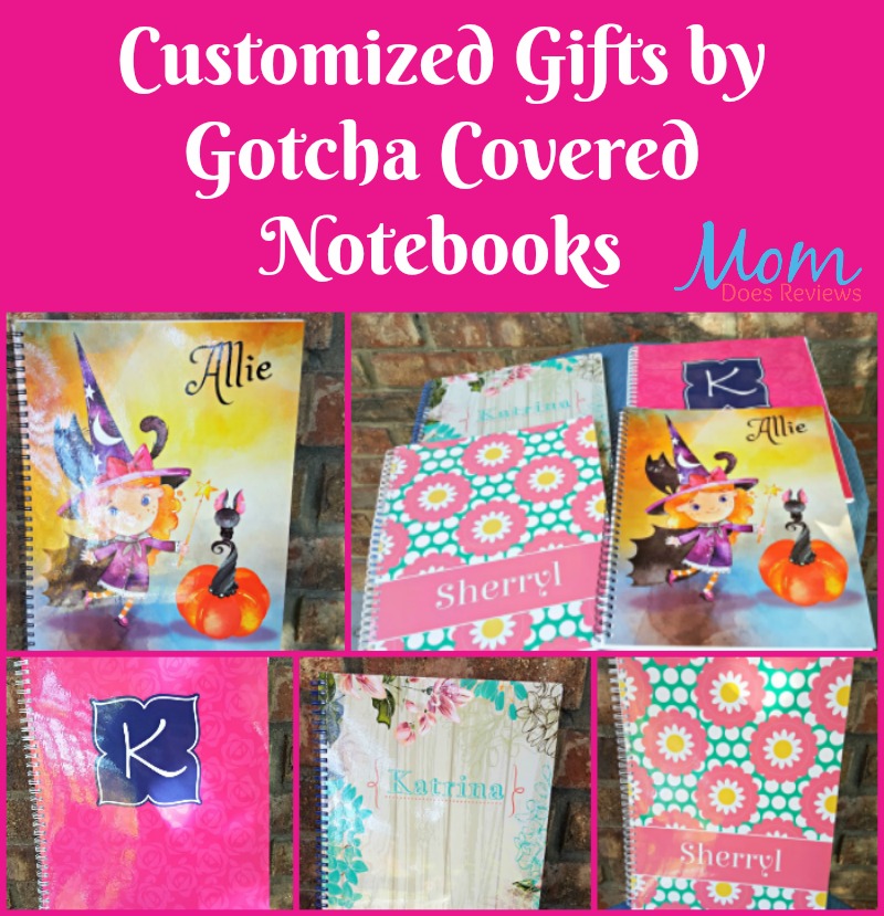 Customized Gifts by Gotcha Covered Notebooks #MegaChristmas17