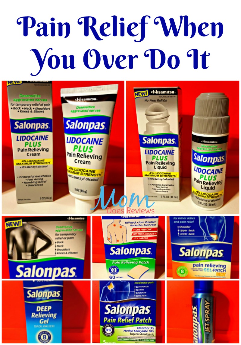 Pain Relief When You Over Do It