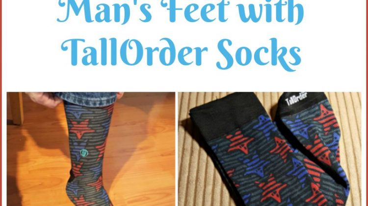 Take Care of Your Man's Feet with TallOrder Socks