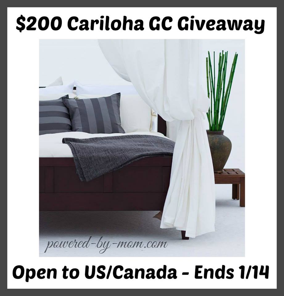Win $200 to Cariloha bamboo