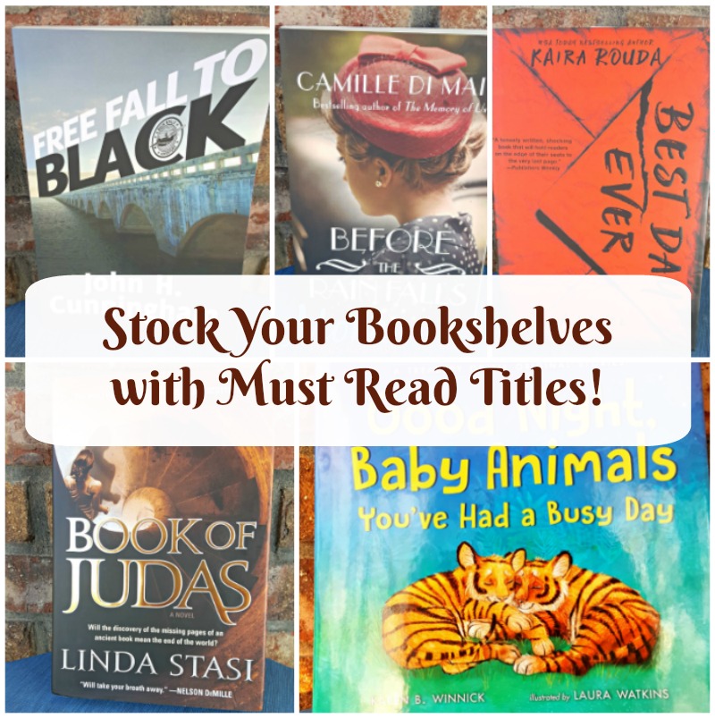 Stock Your Bookshelves with Must Read Titles!