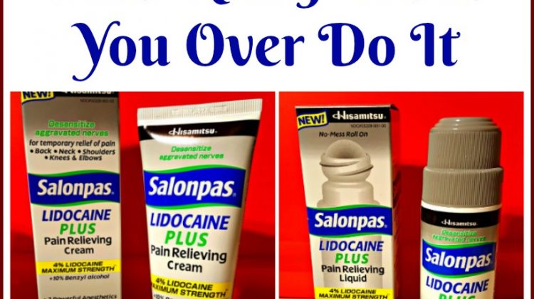 Pain Relief When You Over Do It