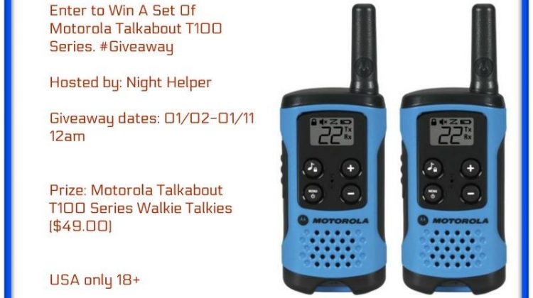 Win Motorola Talkabouts