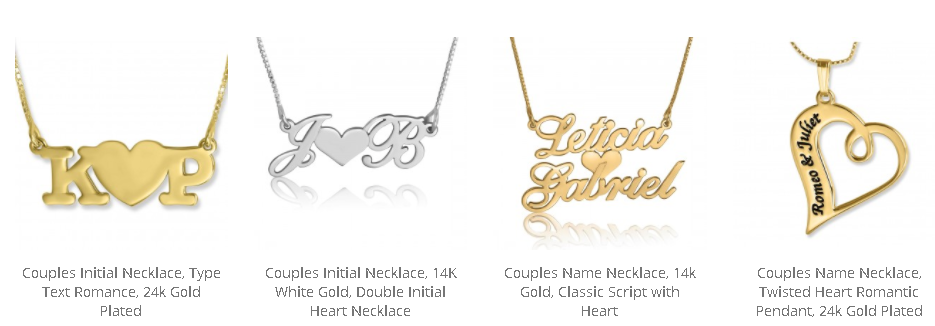 Customize Name Jewelry for that Perfect Gift