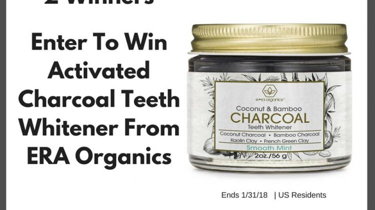 2 Winners for ERA Organics Activiated Charcoal teeth whitener