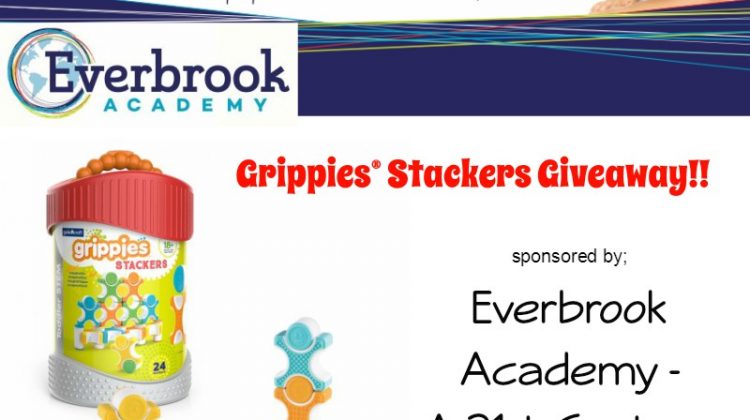 Grippies® Stackers (24 Pieces) Giveaway. Valued at $60. Sponsored by Everbrook Academy