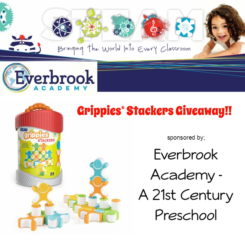Grippies® Stackers (24 Pieces) Giveaway. Valued at $60. Sponsored by Everbrook Academy