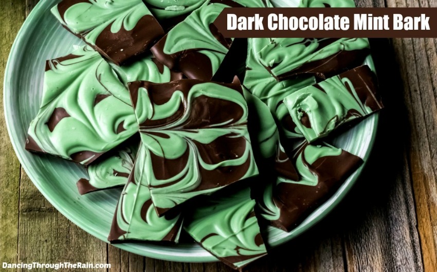 Dark Chocolate Mint Bark