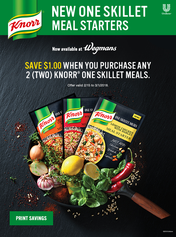 Knorr Skillet Meals