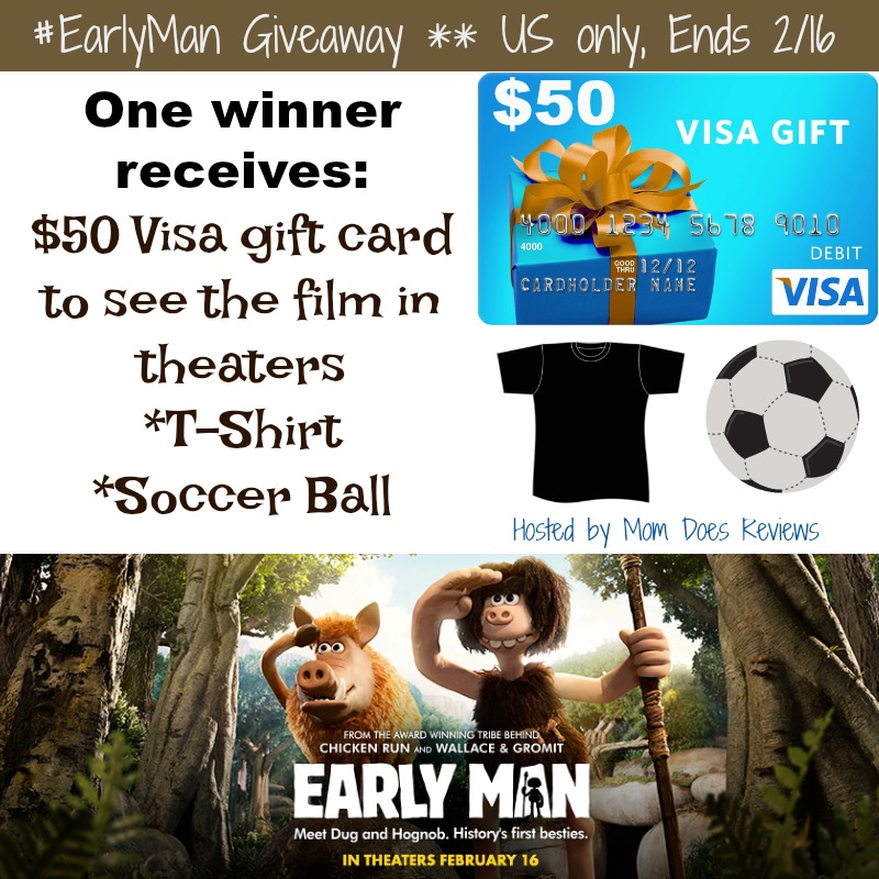 win early man prize pack
