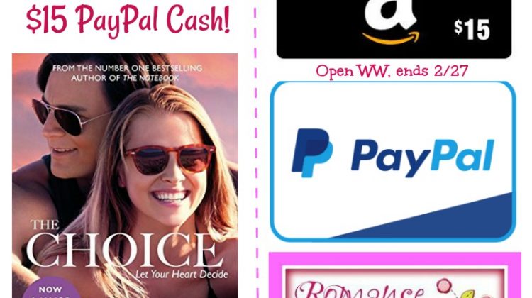 Win The Choice or Gift Card