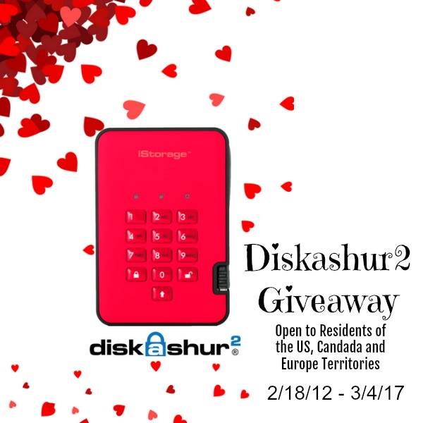 Win A diskashur2 PIN Authenticated USB 3.1 Portable Hard Drive