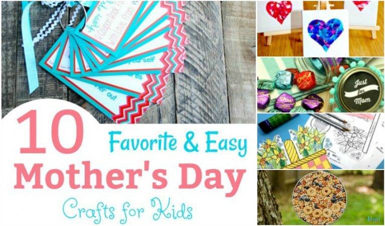 25 Cute Mother's Day Crafts for Kids to Make for Mom - Mom Does Reviews