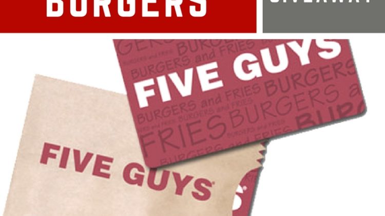 Win $25 Five Guys Burger