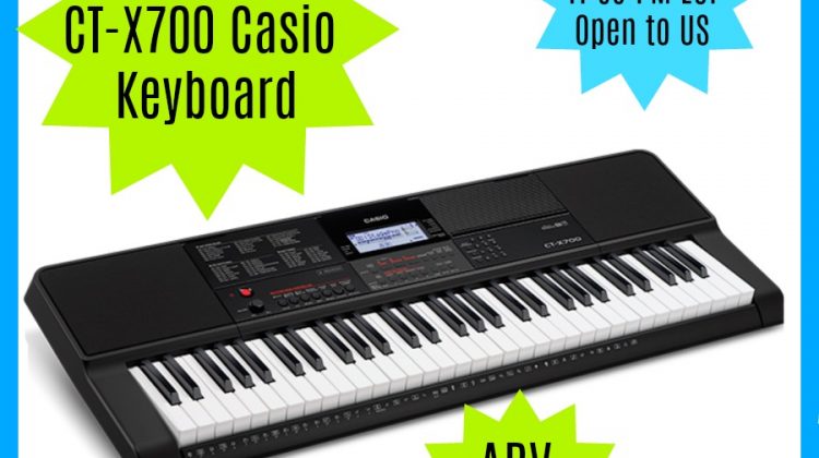 Win the Casio xt-x700 keyboard