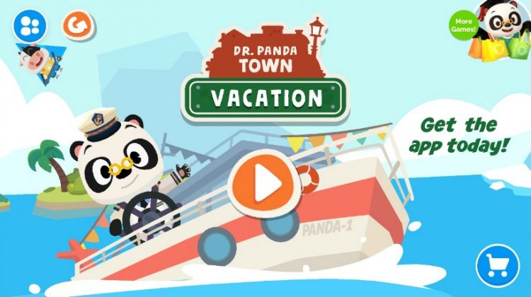 Dr Panda Town Vacation App