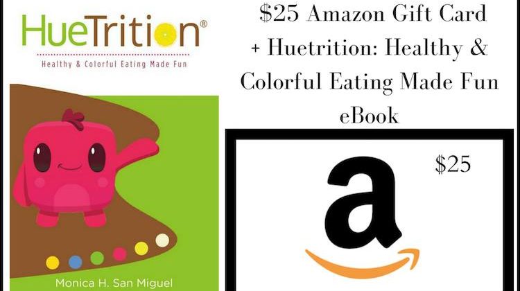 Win $25 amazon gc and HueNutrition book