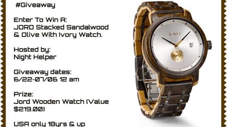 Win Jord Wood Watch