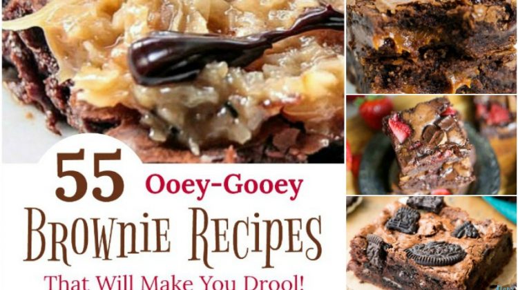 55 Ooey-Gooey Brownie Recipes That Will Make You Drool
