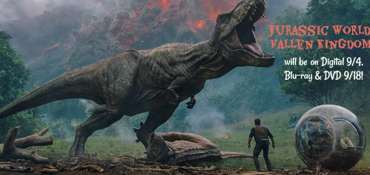 Own Jurassic World: Fallen Kingdom with Exclusive Bonus Features on Digital Sep 4, Blu-ray & DVD Sep 18!
