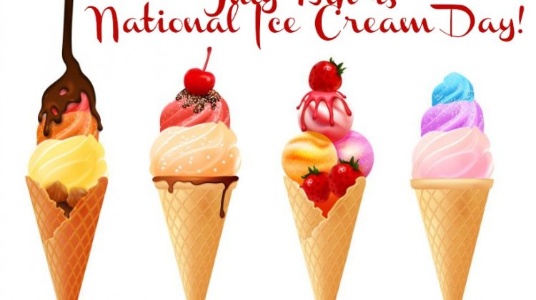 National Ice Cream Day #EarnIceCreamRewards