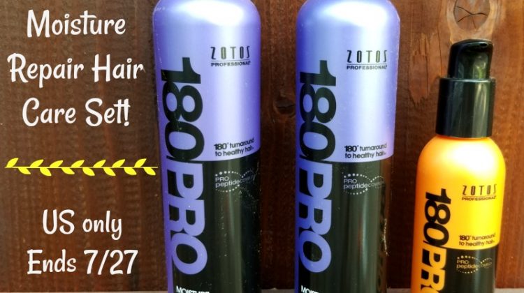 #Win 180PRO Moisture Repair Hair Care US ends 7/27 #MDRSummerFun #180PRO
