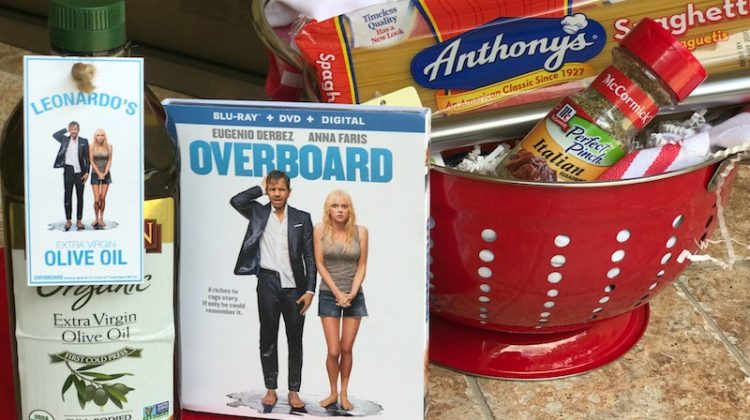 OVERBOARD With Spaghetti Giveaway July 14-24, 2018 Open to US