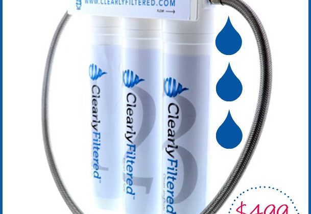 #Win a Clearly Filtered 3-Stage Under-the-Sink Filter System