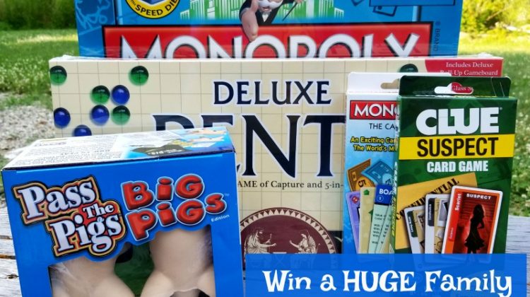 Win a HUGE Family Game Prize Pack from Winning Moves