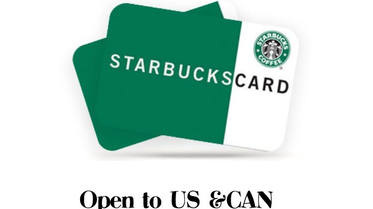 win $25 Starbucks GC