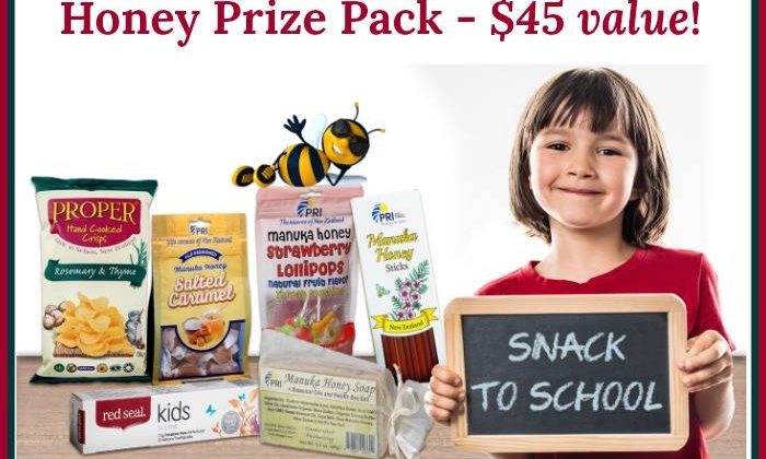 Win Manuka BTS prize pack #SnackToSchool #ShopPRI #ManukaHealth