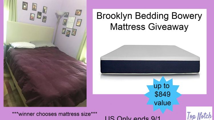 Brooklyn Bedding Bowery Mattress #Giveaway