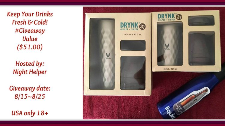 Keep Your Drinks Fresh & Cold Package!