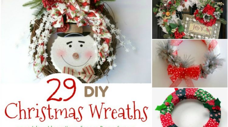 29 DIY Christmas Wreaths that Will Make Your Front Door Shine