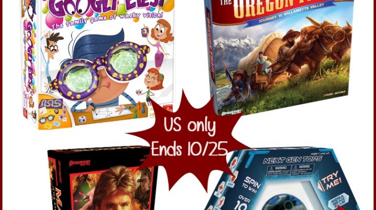#Win 4 Family Fun Games! US ends 10/25 #MEGAChristmas18