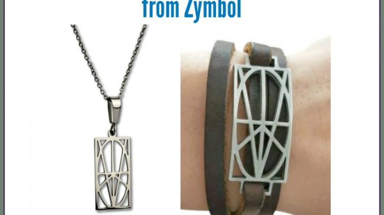 Win a Sterling Silver Necklace & Leather Wrap Bracelet from Zymbol