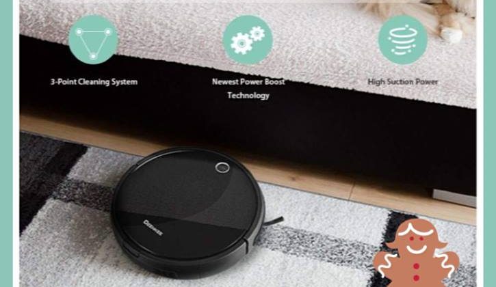 Deenkee Robotic Vacuum Cleaner ($210 Value)