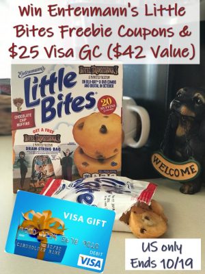 #Win Entenmann's Little Bites Freebie Coupons and $25 Visa GC ($42 ...