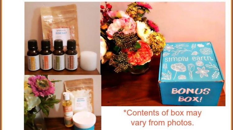 Win a Simply Earth Essential Oil Subscription Box & Diffuser