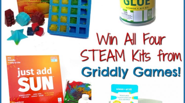 #Win 4 STEAM Kits from Griddly Games! US ends 11/13 #MEGAChristmas18